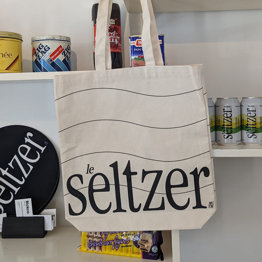"le seltzer" Tote